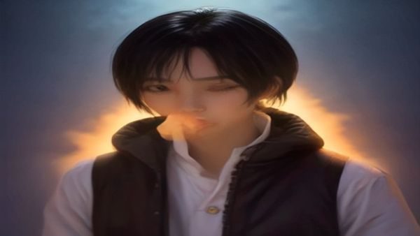 古代书卷与毛笔摆放在木质书桌上，旁边是点燃的油灯，营造出研读《水浒传》与《金瓶梅》等明代古典文学典籍的历史氛围，用于配合潘金莲人物形象研究文章