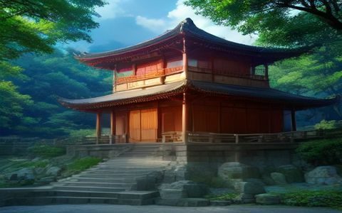 当代城市街头霓虹灯背景下的古典文学意象，潘金莲符号与现代都市文化的碰撞，蓝色电光色调